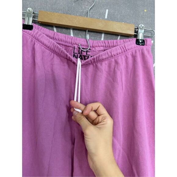 Freecity Plain Pink Juice Sweatpants - Picture 3 of 4